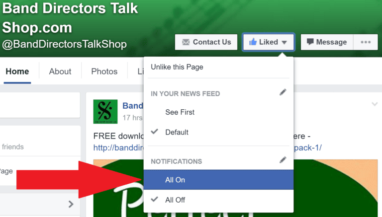 Facebook For Your Band Band Directors Talk Shop