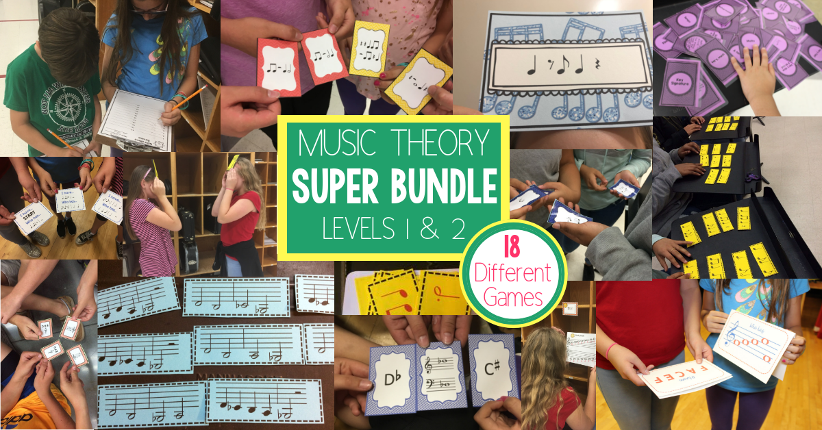 Music Theory Games for band and upper elementary!