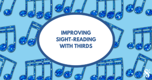 sight reading with thirds