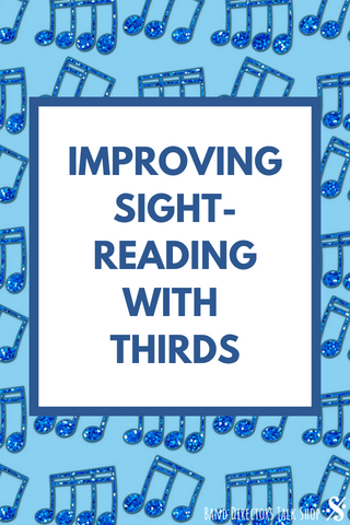 sight-reading with thirds