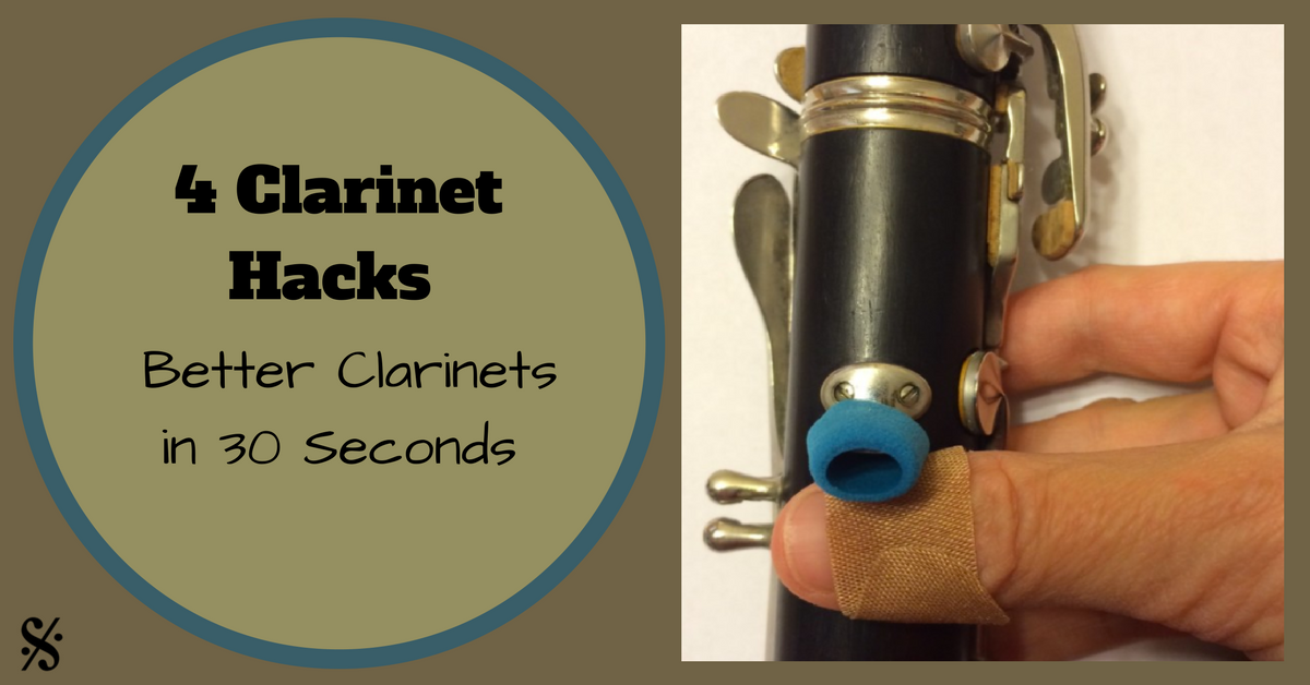 4 Clarinet Hacks –  Better Clarinets in 30 Seconds