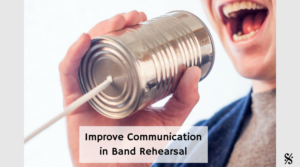 Improve communication in your band rehearsal. Great tips from an experienced director! Visit Band Directors Talk shop for more great band rehearsal techniques and ideas! #banddirectorstalkshop
