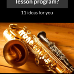 No Private Lesson Program Ideas