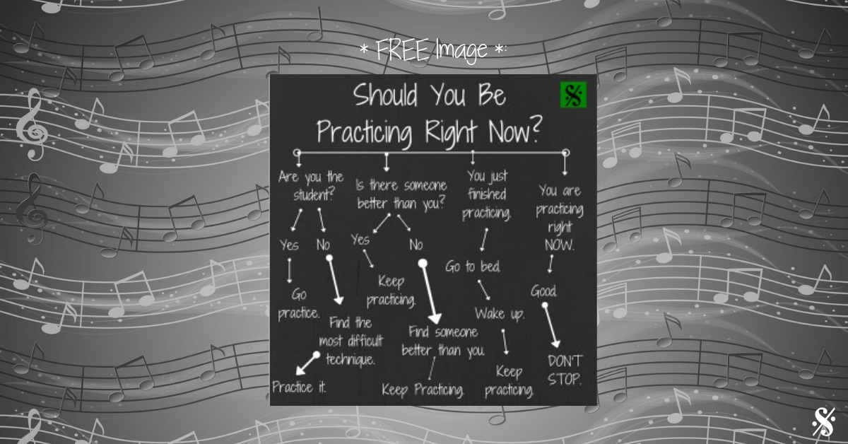 Should You Be Practicing Right Now?  (Free Image)
