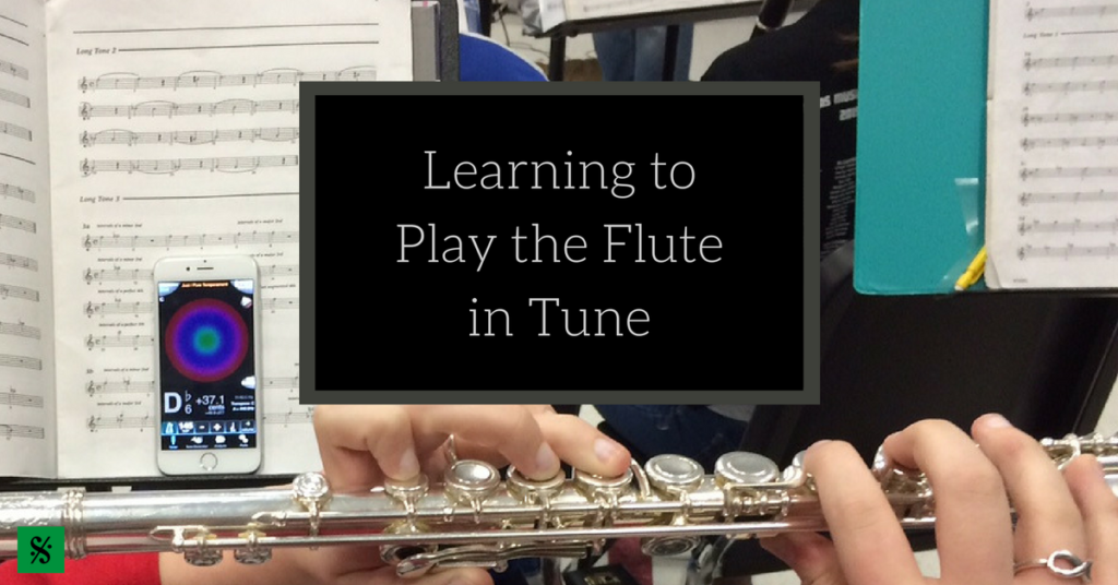 play flute in tune