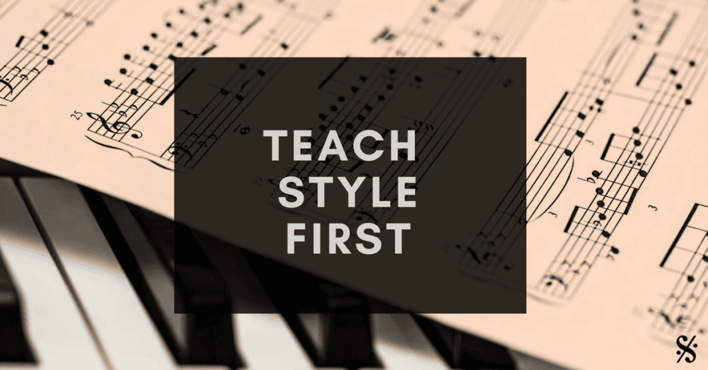 teaching music style