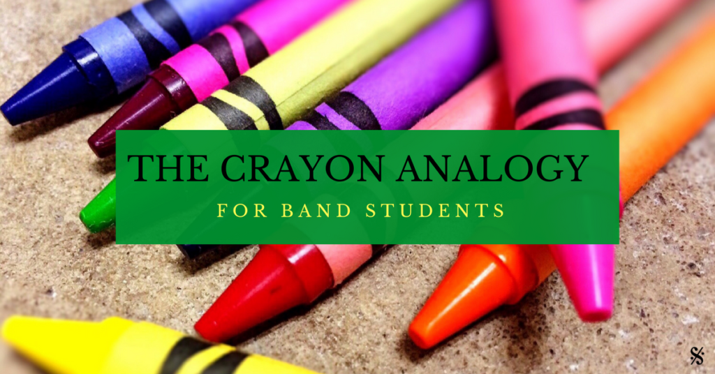 crayon analogy for band