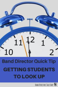 band director tips