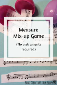 measure mix-up band game