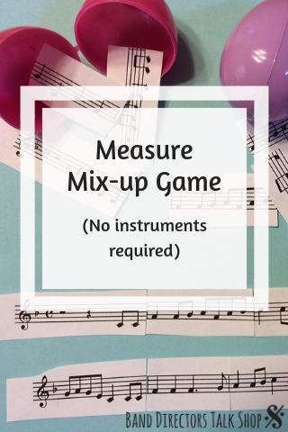 measure mix-up band game