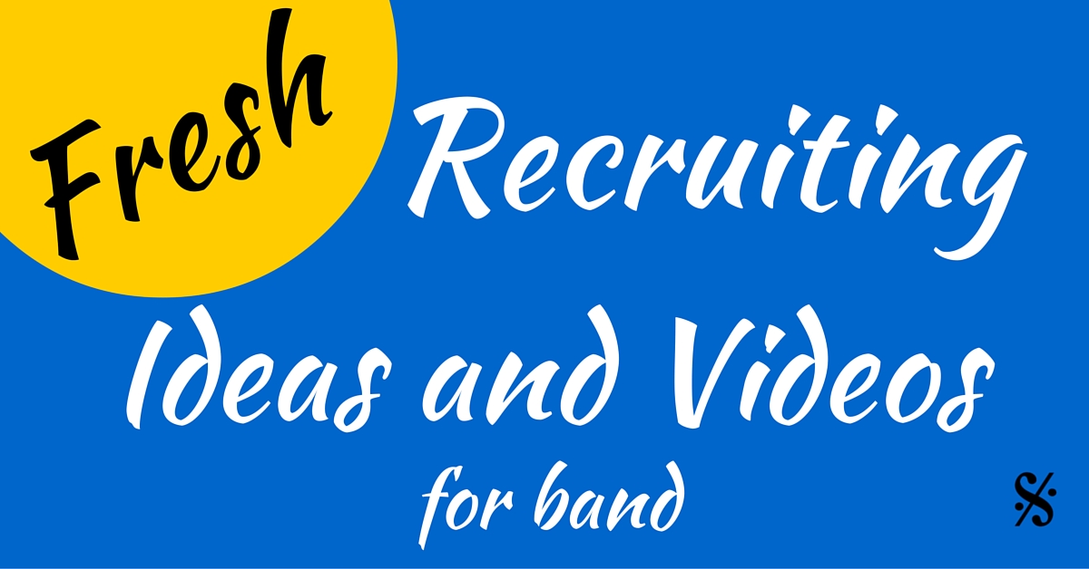 Recruiting Website – Free Resources to Recruit Band Students