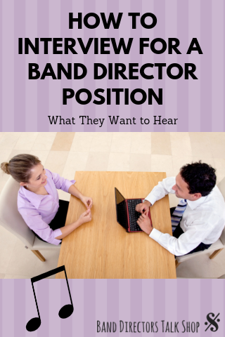 band director interview questions