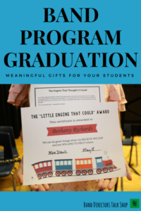 Band Program Graduation Awards