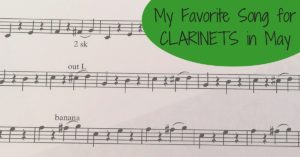 “Let’s Go Band” for clarinet