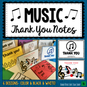 Music Thank You Notes