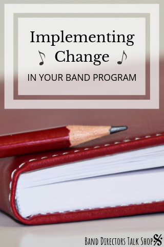 Implement change in band program
