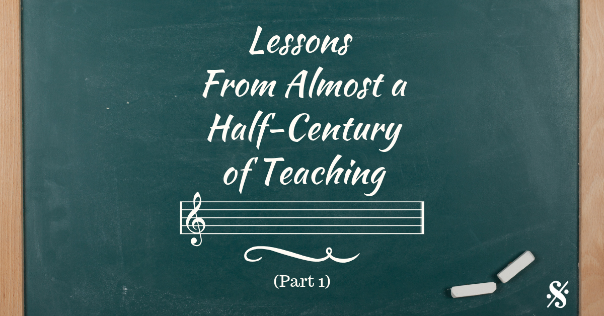 Lessons from Almost a Half-Century of Teaching
