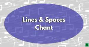 treble and bass clef chant