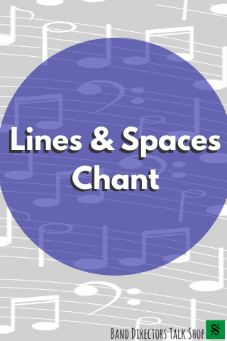 lines and spaces chant