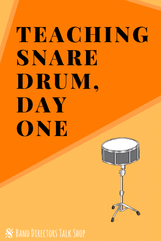 Teaching Snare Drum