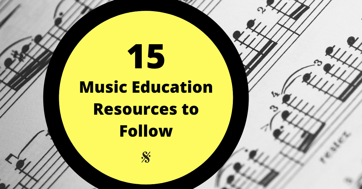15 Music Education Resources to Follow