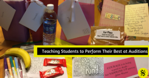 teaching students to perform their best at auditions