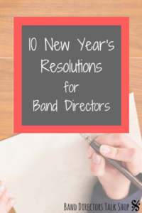 band director resolutions