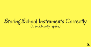 Storing School Instruments