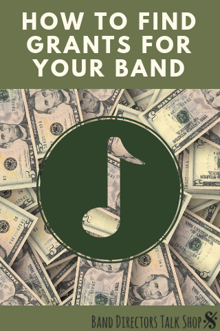 how to find grants for your band