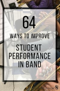 ways to improve performance in band