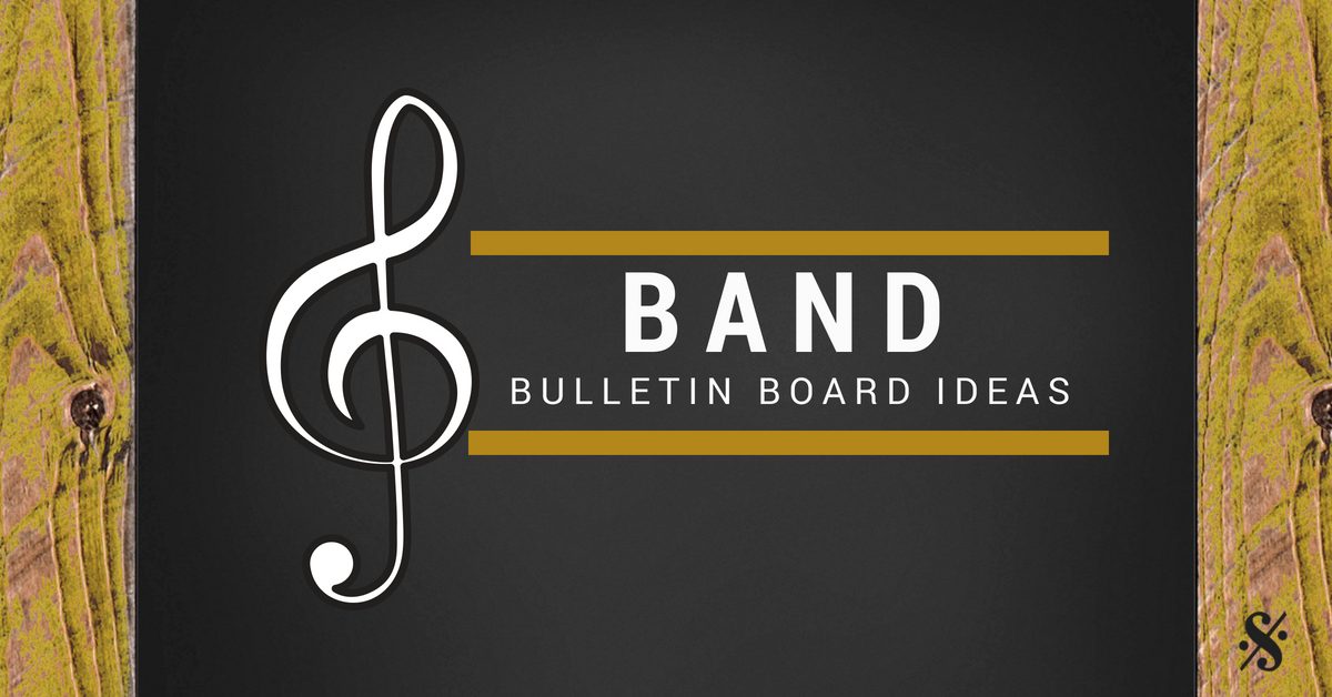 Band Hall Bulletin Board Printables