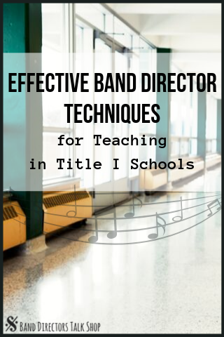 band director title I school