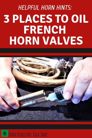oil french horn