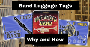 Band Luggage Tags