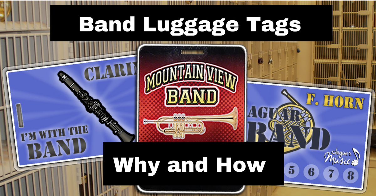 Band Luggage Tags – Why and How