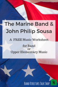 John Philip Sousa Music Lesson Plan