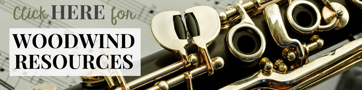 Woodwind Instrument Resources for Band Directors and Private Lesson Teachers
