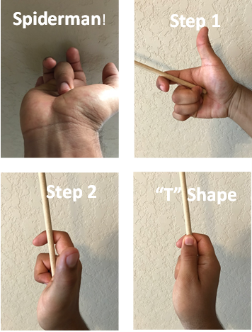 4 Mallet Percussion grip