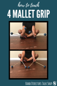 4 mallet percussion grip