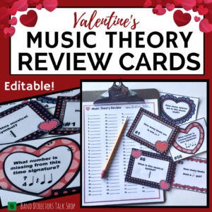 Click for a fun music theory game for your upper elementary, middle school, or high school students! You're going to LOVE this printable and editable music activity! You will get 13 ideas for fun music games to review note names, rhythms, music symbols and musical terms. These music activities are great for beginning band, but can be used with most upper elementary music or secondary music education and instrumental music classes (band, choir, & orchestra)4th, 5th, 6th, 7th, 8th, 9th, 10th grade