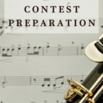 band contest preparation