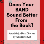 band rehearsal techniques
