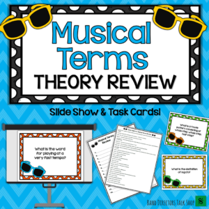 Musical Terms Games and Activities