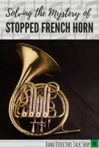 stopped french horn