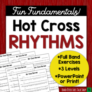 rhythm activities and fundamentals for band