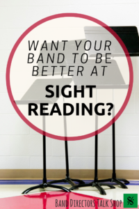 sight reading tips for band