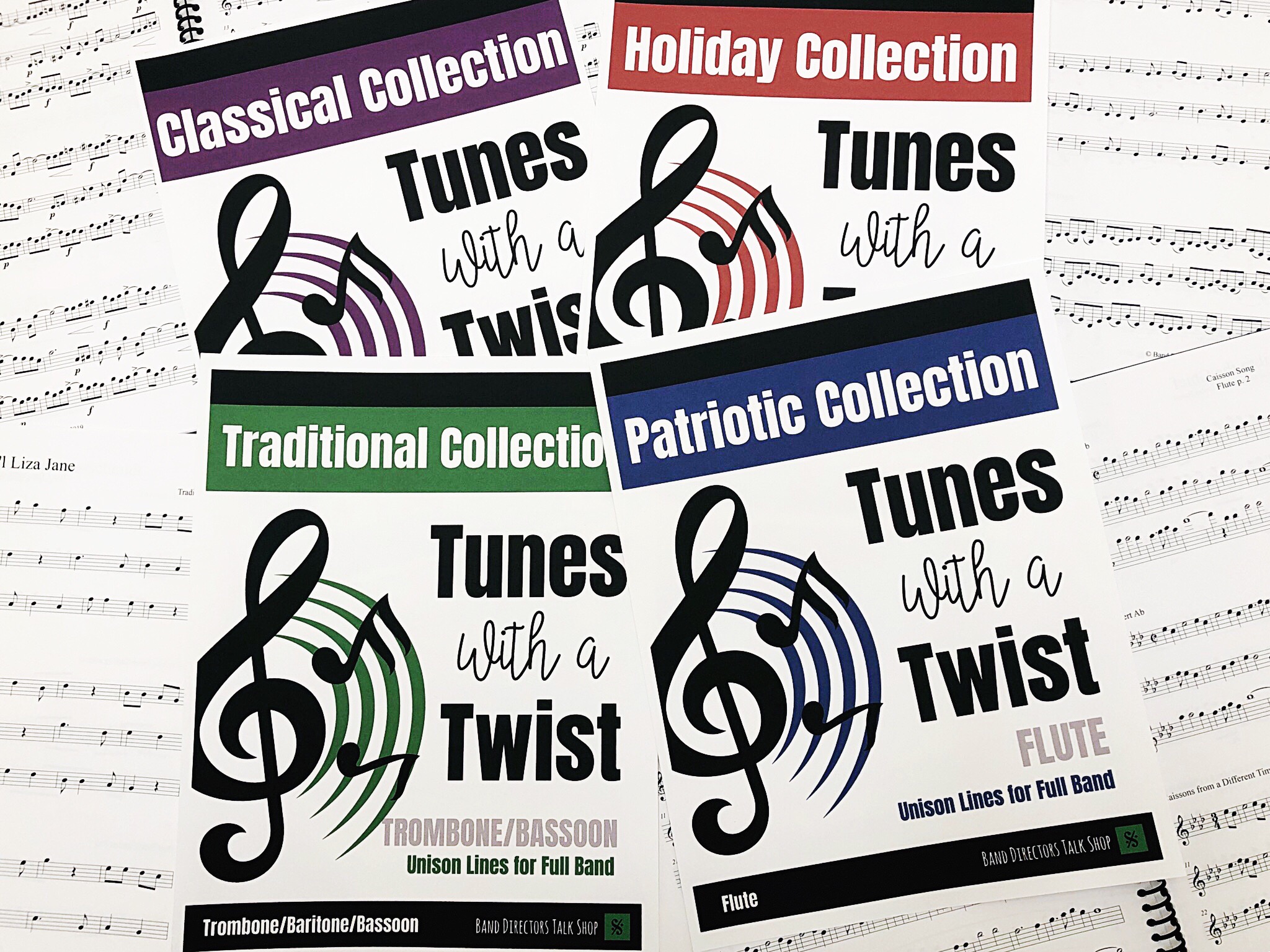 Tunes with a Twist – Unison Lines for Full Band