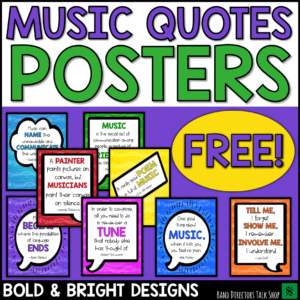 free music posters for the classroom 