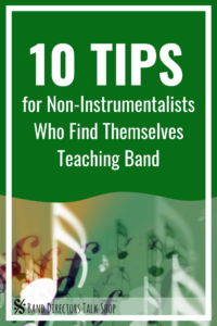 non-instrumentalist teaching band