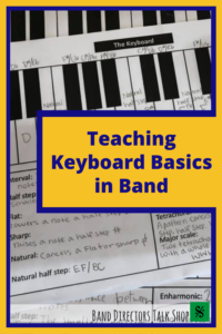 keyboard basics for band